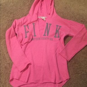 Pink hoodie